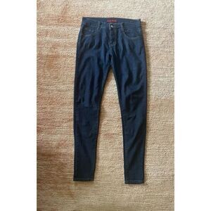 Sassy Jeans Dark Wash Stretch Skinny Denim Pants Size 7
